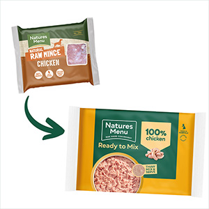 Natures menu frozen outlet puppy food