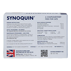 Synoquin sales for cats