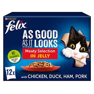 Felix As Good As It Looks Cat Food Meat 
