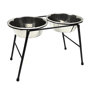 Pets at home store dog bowl stand