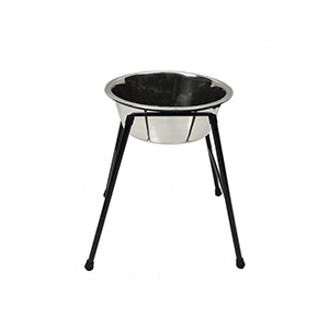 High dog hot sale bowl stand