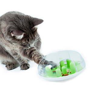 Animal Friends Product Reviews- Catit Senses Treat Maze  Our second  product review in the cat health & wellbeing category is the Catit Senses Treat  Maze, a cat treat puzzle with adjustable