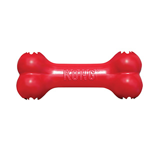 Kong Goo Bone Natural Rubber Dog Toy