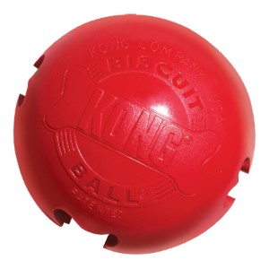 Kong Biscuit Ball Dog Toy Red Large 