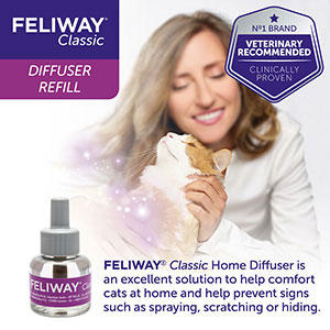 Feliway MultiCat Calming Pheromone 30 Day Diffuser Refill