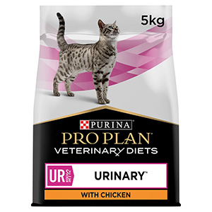 Pro Plan Veterinary Diets Feline Ur Urinary Dry Cat Food Chicken 5kg Pets At Home