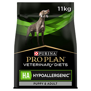 PRO PLAN Veterinary Diets Canine HA Hypoallergenic Dry Dog Food 11kg ...