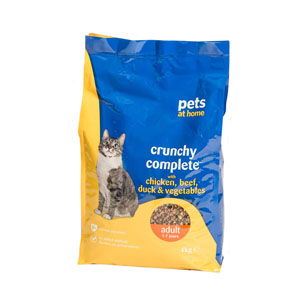 Pets at Home Crunchy Complete Cat Food 