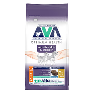 AVA Veterinary Approved Optimum Health Sensitive Skin and Stomach