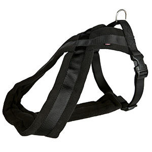 Trixie Premium Touring Dog Harness Black Large | Pets At Home