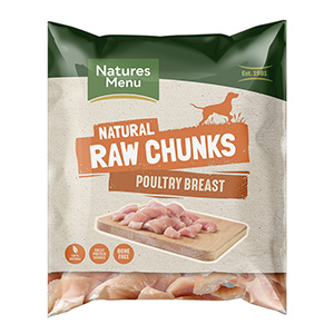Natures Menu Frozen Breast Meat 1kg (Special Delivery) | Pets At Home
