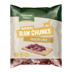 Natures Menu Frozen Chicken Liver 1kg (Special Delivery) | Pets At Home