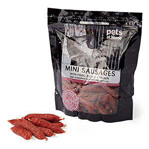 Dried sausages hotsell for dogs