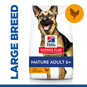 Hills mature best sale dog food