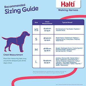 Halti Walking Dog Harness Grey & Black X Small | Pets At Home