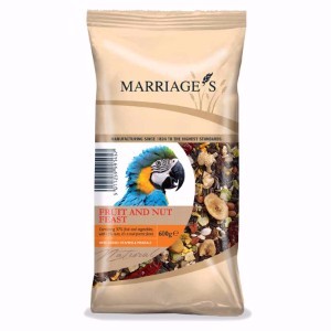 marriages parrot food