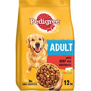 Pedigree 33 lb dog hot sale food