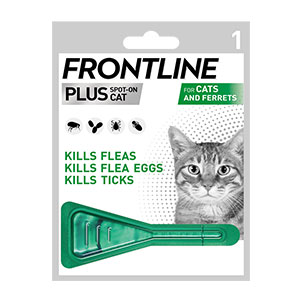 Frontline Plus Spot-On Cat Flea and 