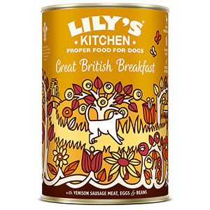 Lily's Kitchen Great British Breakfast Wet Adult Dog Food 400g Tin ...