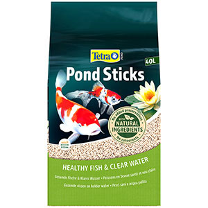 Tetra Pond Sticks Floating Complete Pond Fish Food 40 Litre
