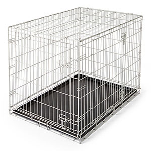 Pets at Home Double Door Dog Crate 
