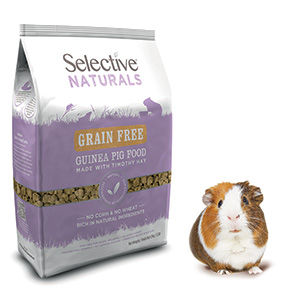 selective naturals guinea pig food