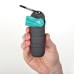 Eco Poop Bags Dispenser & Clip KONG KONG HandiPOD Flashlight Dispenser LED Torch 