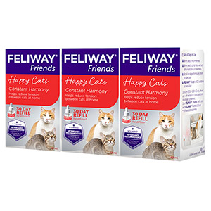 Feliway Friends 30 Day Refill for Cats 48ml 3 Pack