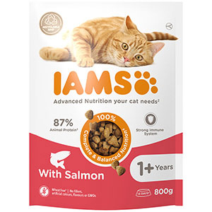 Iams salmon cat sales treats