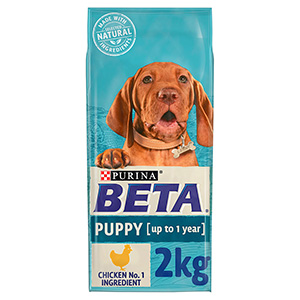 BETA Puppy Dry Food Chicken 2kg | Pets 