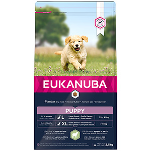 Eukanuba Puppy Medium Breed Feeding Chart