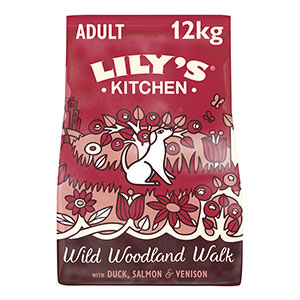 Lily's Kitchen Wild Woodland Walk Dry Adult Dog Food Duck, Salmon ...