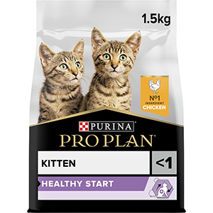 Pro Plan Original Dry Kitten Food Chicken 1.5kg | Pets At Home