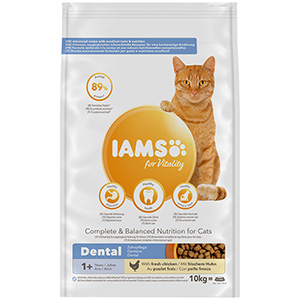 iams dental cat food 10kg