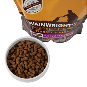 wainwrights turkey and rice puppy treats