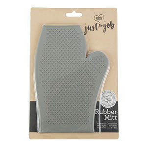 rubber grooming mitt for dogs