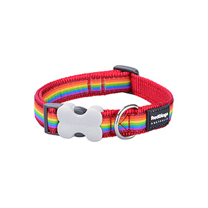 Red Dingo Rainbow Dog Collar | Pets At Home