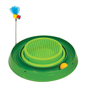 Catit Play Circuit Ball Cat Toy with Grass | Pets At Home