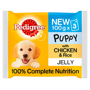 pedigree puppy jelly