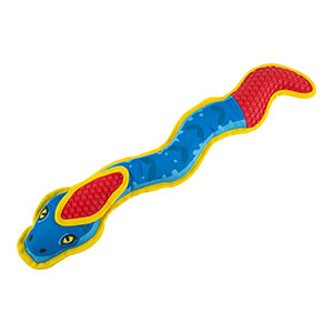 snake dog toy