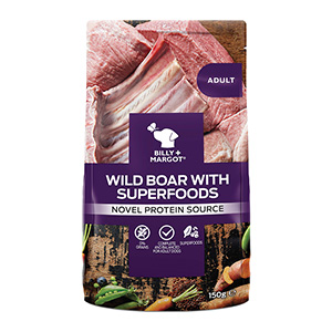 Billy Margot Wild Boar With Superfoods Dog Food Pouch 150g Pets At Home