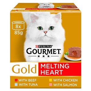 Gourmet Gold Melting Heart Meat and 