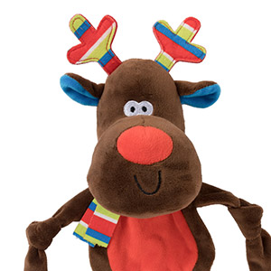 large stuffed reindeer