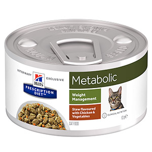 Hill's Prescription Diet Metabolic Adult Wet Cat Food Stew ...