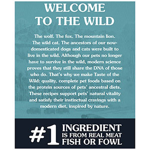 Taste of the wild light clearance dog food