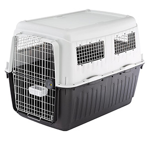 Ferplast Atlas 80 Professional Dog Carrier Black and White Large | Pets At  Home