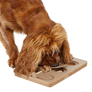 Pets At Home Wooden Puzzle Dog Toy