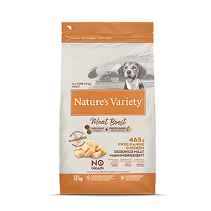 Nature's variety instinct raw boost grain free best sale recipe with real chicken natural dry dog food