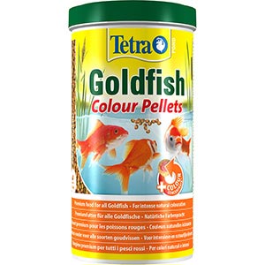Tetra Pond Goldfish Colour Fish Food Pellets Coldwater and Temperate 300g