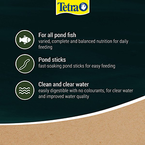 Tetra pond variety sticks best sale 25l litre